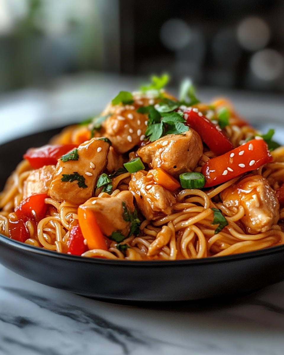 Chicken stir fry noodles 7 Quick Surprising Delight