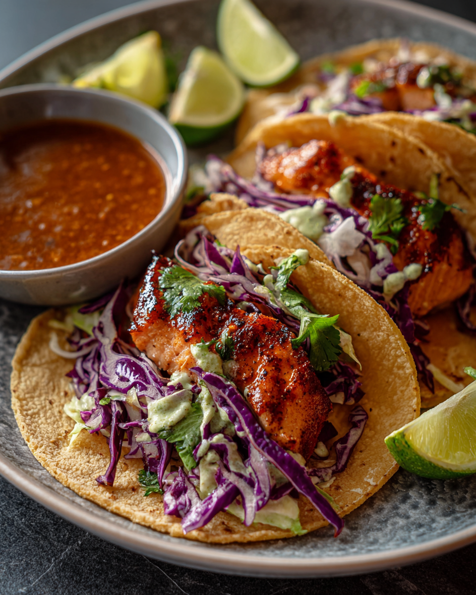 Easy Salmon Tacos Recipe: 5 Quick Flavorful Twists
