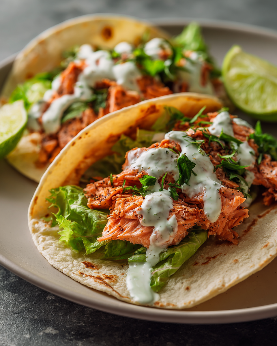 Simple Salmon Taco Recipe: 5 Quick & Delicious Steps